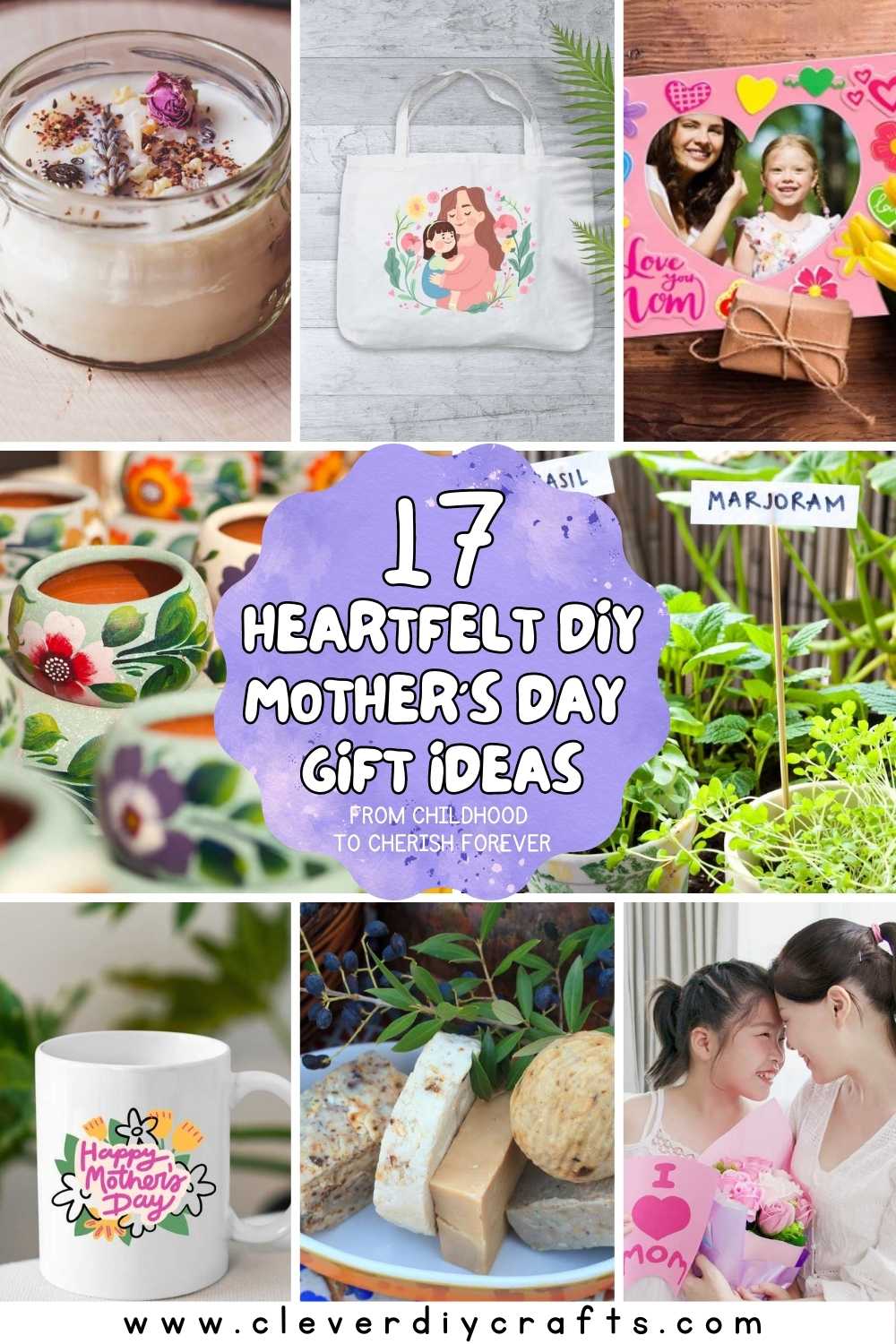 17 Heartfelt DIY Mother's Day Gift Ideas from Childhood to Cherish Forever